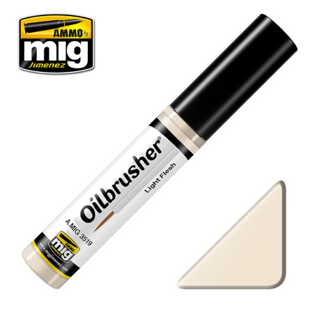 AMMO MIG 3519 OILBRUSHER LIGHT FLESH