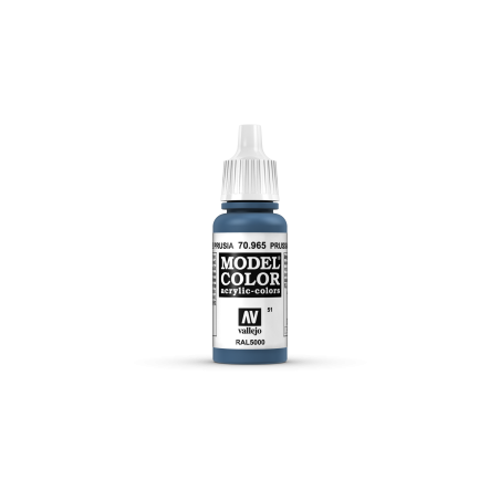 VALLEJO 051 MODEL COLOR PRUSSIAN BLUE 17 ml (70965)