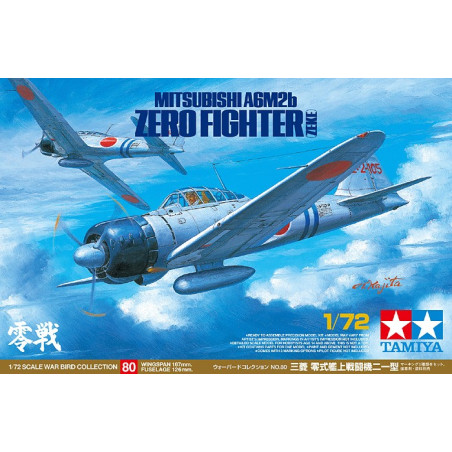 TAMIYA 1/72 MITSUBISHI A6M2b ZERO        FIGHTER / ZEKE (60780)