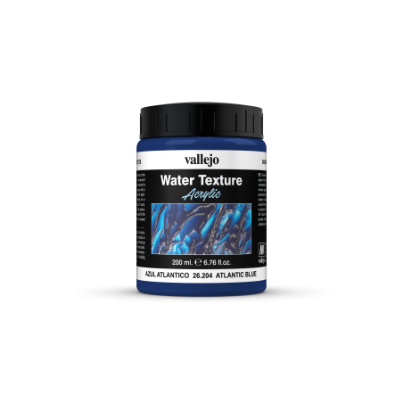 VALLEJO 26204 WATER TEXTURE ATLANTIC BLUE 200ml