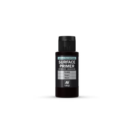 VALLEJO 73602 SURFACE PRIMER BLACK 60ml.
