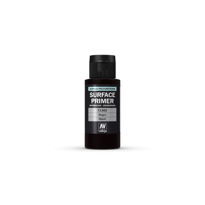 VALLEJO 73602 SURFACE PRIMER BLACK 60ml.