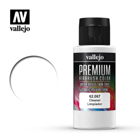 VALLEJO 62067 PREMIUM AIRBRUSH COLOR CLEANER 60ml