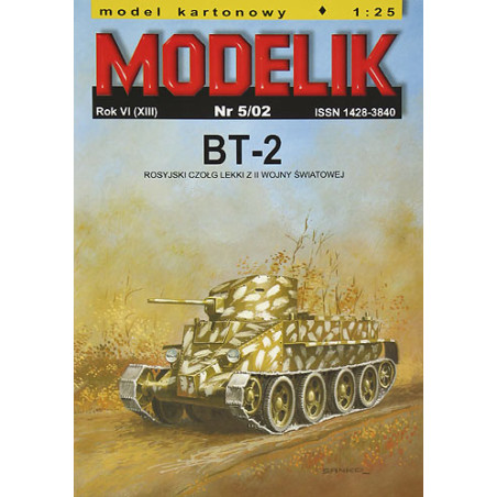 MODELIK TANK BT-2 (5/02)