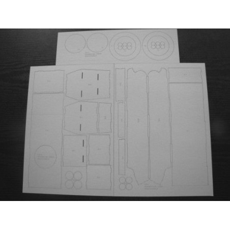 MODEL TANK KW-2 LASER (1005W)