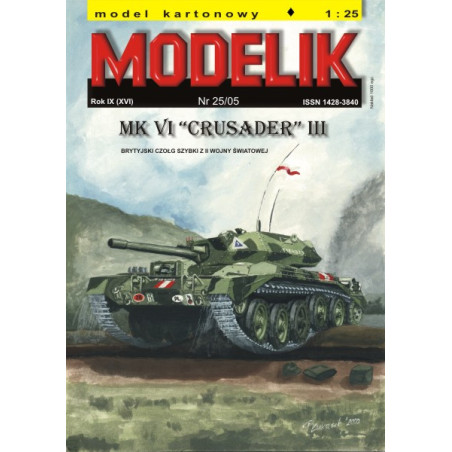 MODEL TANK MK VI CRUSADER III (25/05)