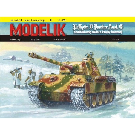 MODELIK CZOŁG PANTHERA AUSF.G (27/10)