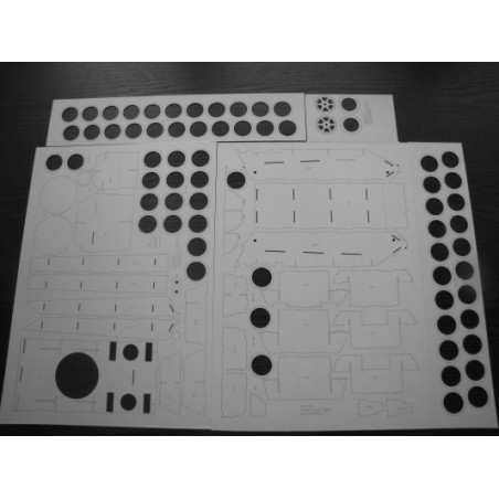 MODELIK PANTHERA AUSF.G LASER TANK (1027W)