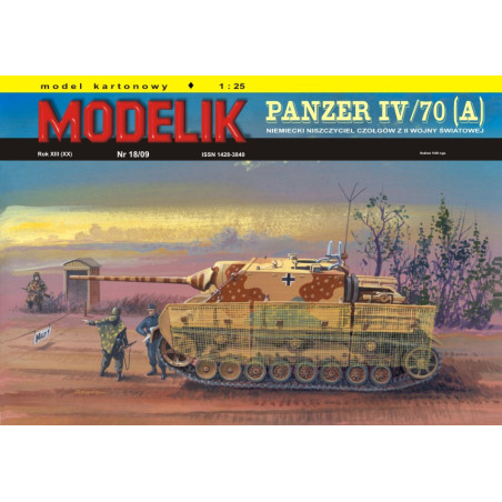 MODELIK TANK PANZER IV/70 (A) (18/09)