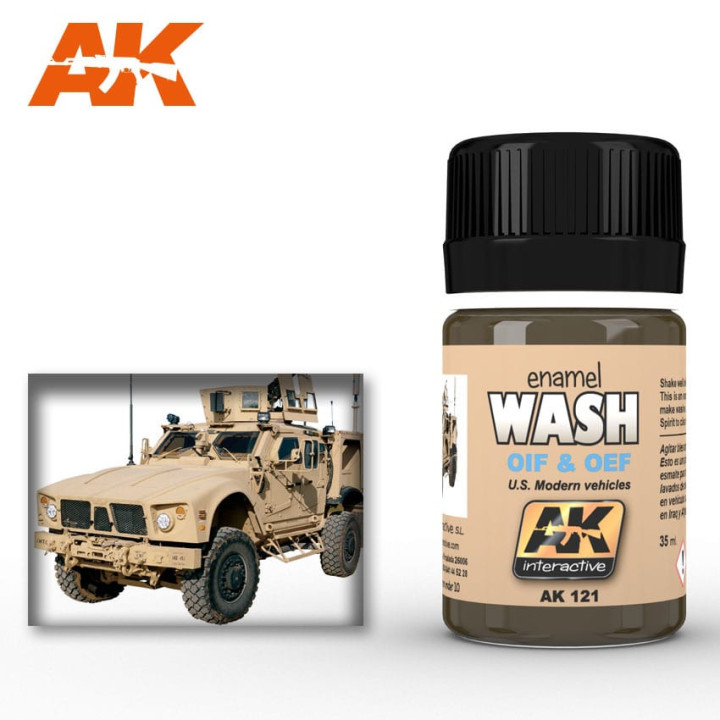 AK  121 WASH OIF & OEF - US VEHICLES 35ml