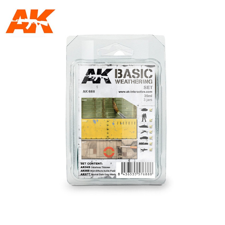 AK  688 BASIC WEATHERING SET