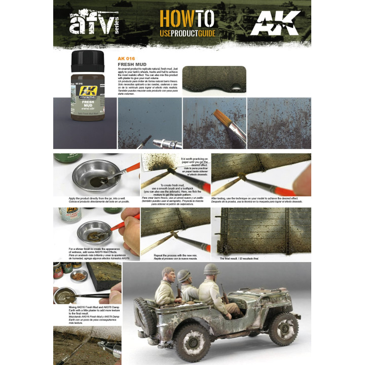 AK  016 FRESH MUD 35ml