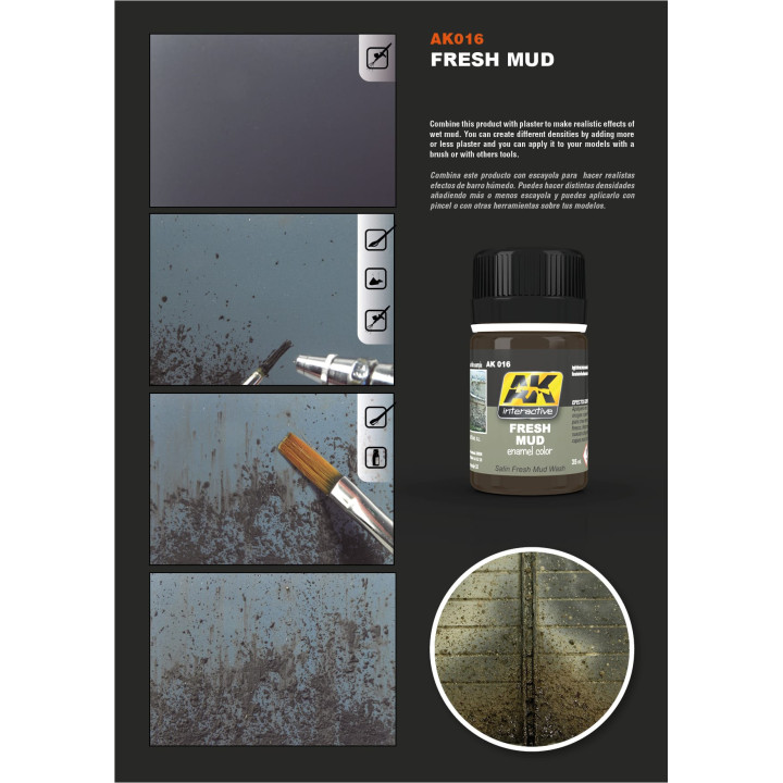 AK  016 FRESH MUD 35ml