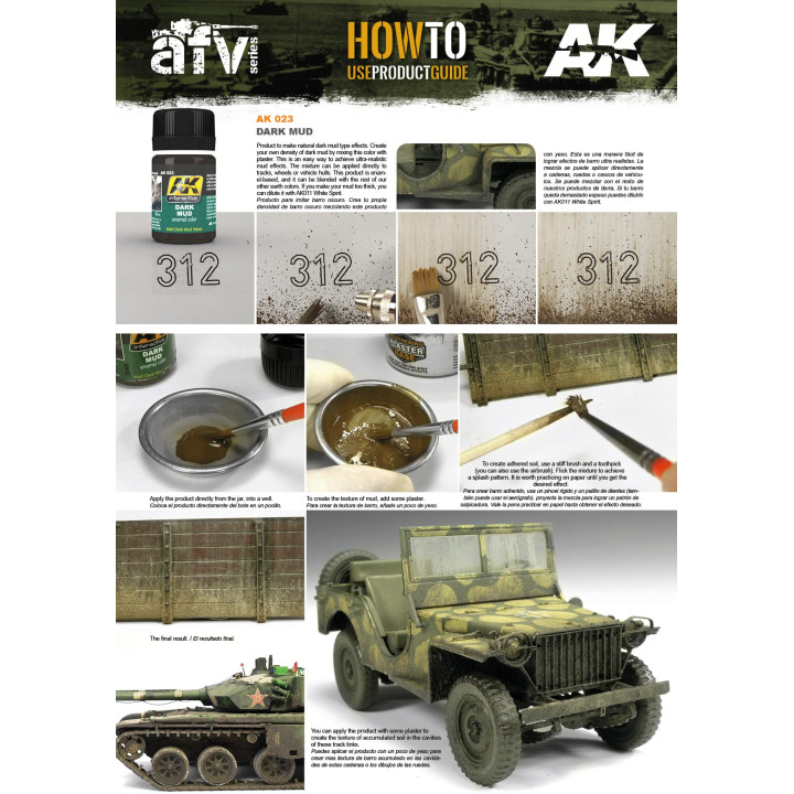 AK 023 DARK MUD EFFECT 35ml