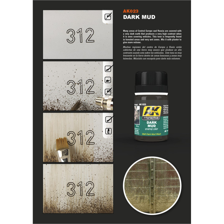 AK 023 DARK MUD EFFECT 35ml