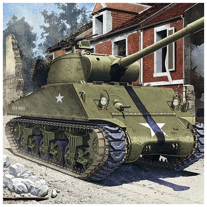 ACADEMY 1/35 AMERICKÁ ARMÁDA M36B1 GMC (13279)