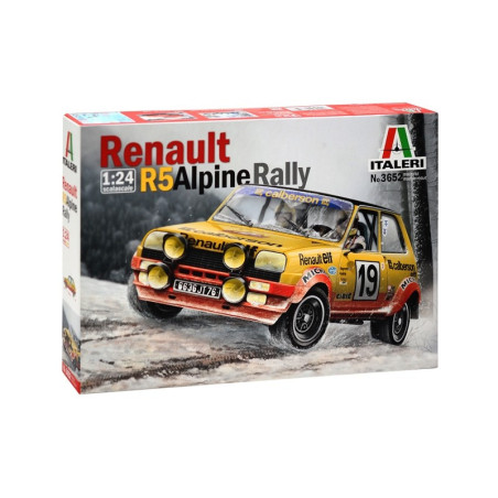 ITALERI 1/24 RENAULT R5 ALPINE RALLY (3652)