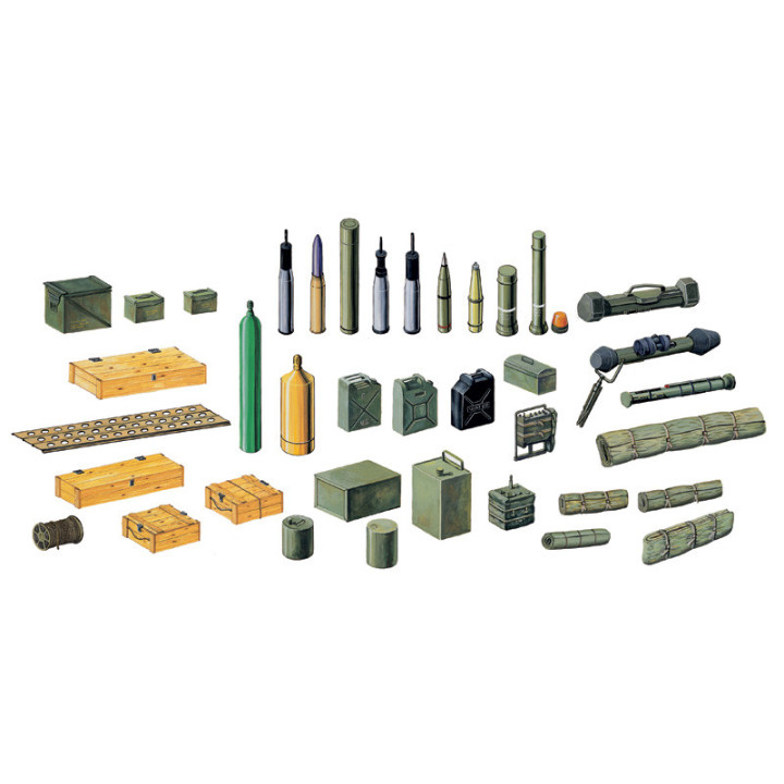 ITALERI 1/35 MODERNÍ BITEVNÍ PŘÍSLUŠENSTVÍ (6423)