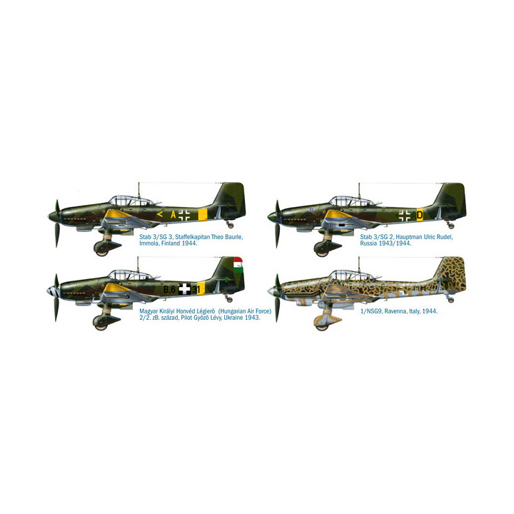 ITALERI 1/48 JUNKERS JU-87 D-5 KNOCK (2709)