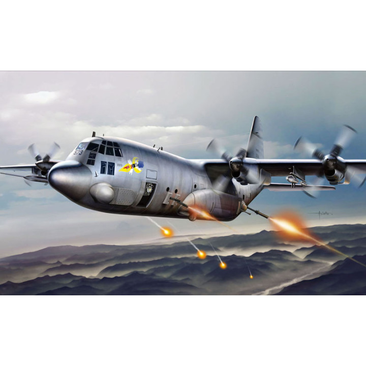 ITALERI 1/72 AC 130H HERCULES SPECTRE (1310)