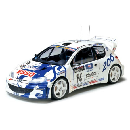 TAMIYA 1/24 PEUGEOT 206 WRC (24221)