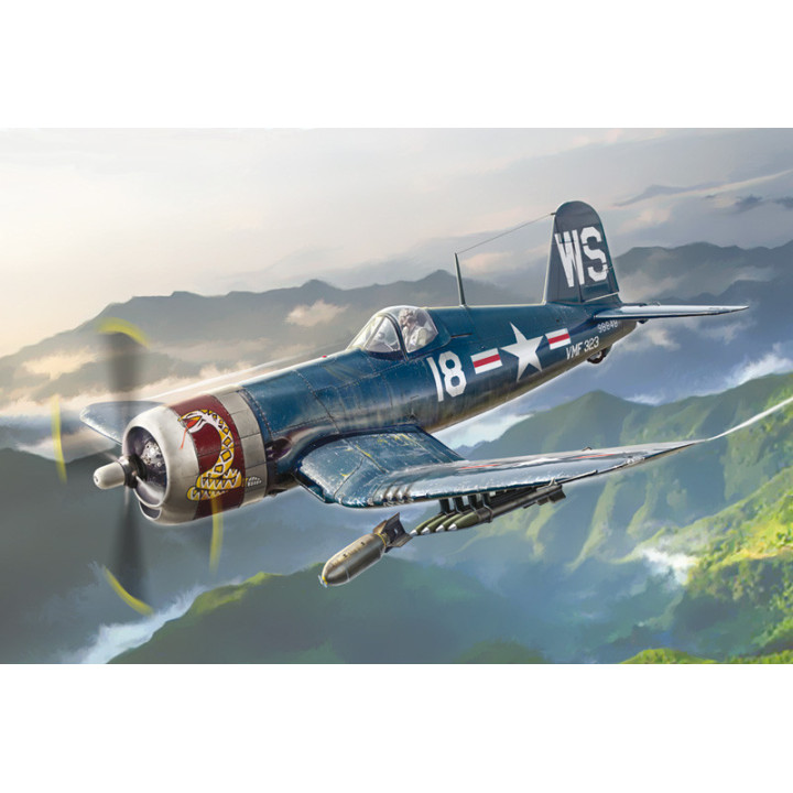 ITALERI 1/72 F4U-4 CORSAIR KOREAN WAR (1453)