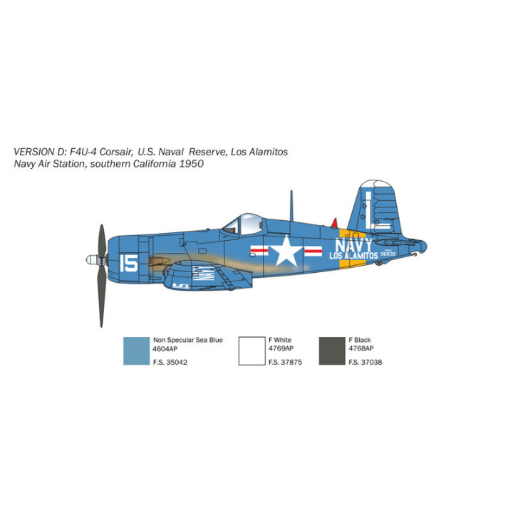 ITALERI 1/72 F4U-4 CORSAIR KOREAN WAR (1453)