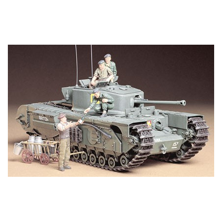 TAMIYA 1/35 BRITISH INFANTRY TANK Mk.IV CHURCHILL Mk.VII (35210)