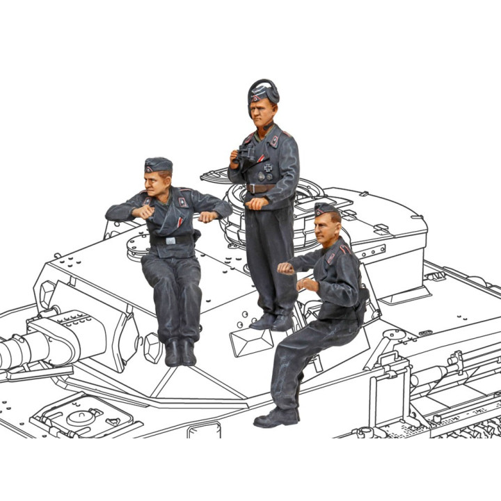TAMIYA 1/35 GERMAN TANK PANZERKAMPFWAGEN IV Ausf.F (35374)