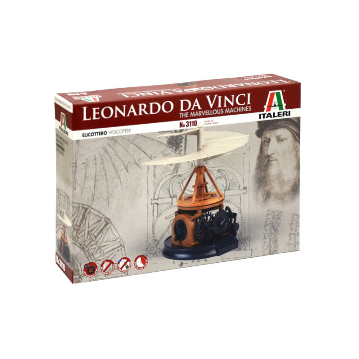 ITALERI LEONARDO DA VINCI HELIKOPTÉRA