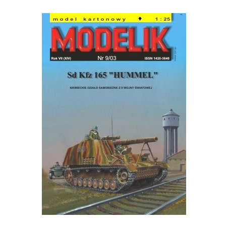 MODELIK Sd Kfz 165 HUMMEL (9/03) self-propelled gun