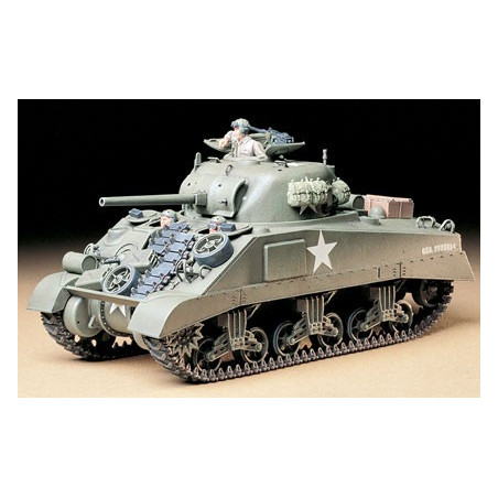 TAMIYA 1/35 AMERICKÝ STŘEDNÍ TANK M4 SHERMAN (RANÁ VÝROBA) (35190)