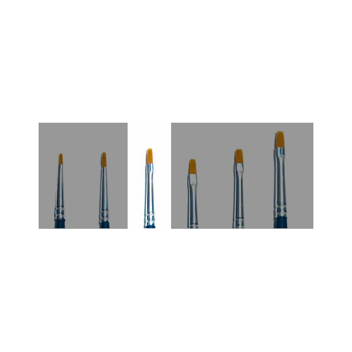 ITALERI SYNTHETIC BRUSH FLAT 0 (51223)