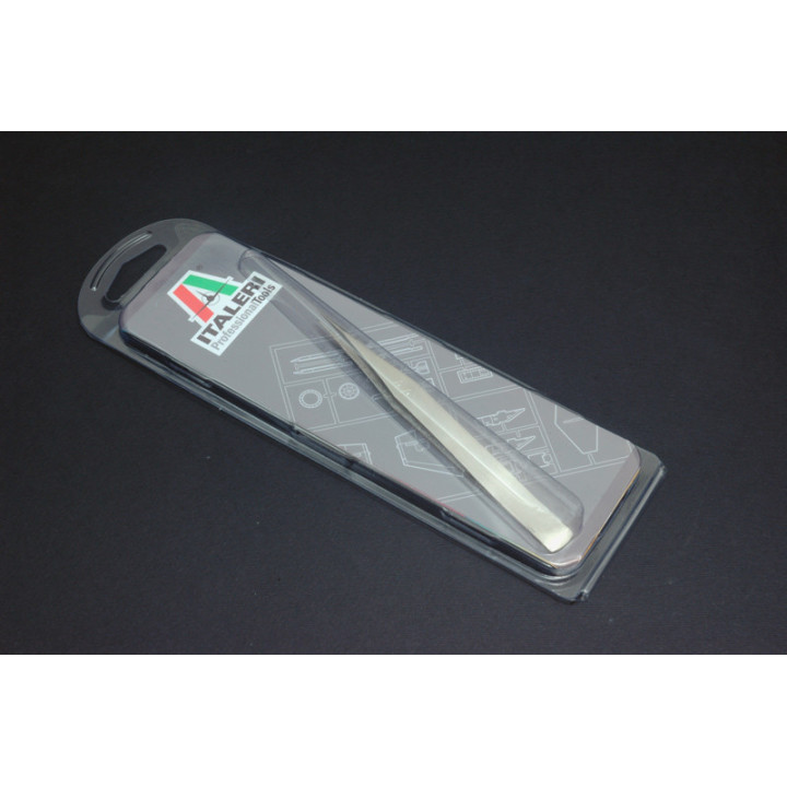 ITALERI PĘSETA PRECISION TWEEZER -       STRAIGHT (50814)