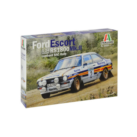 ITALERI 1/24 FORD ESCORT 1800 Mk.II      LOMBARD RAC RALLY (3650)