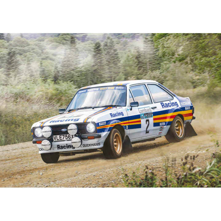 ITALERI 1/24 FORD ESCORT 1800 MK.II LOMBARD RAC RALLY (3650)