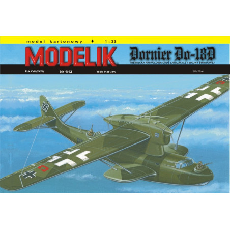 MODEL AIRCRAFT DORNIER DO-18D (1/13)