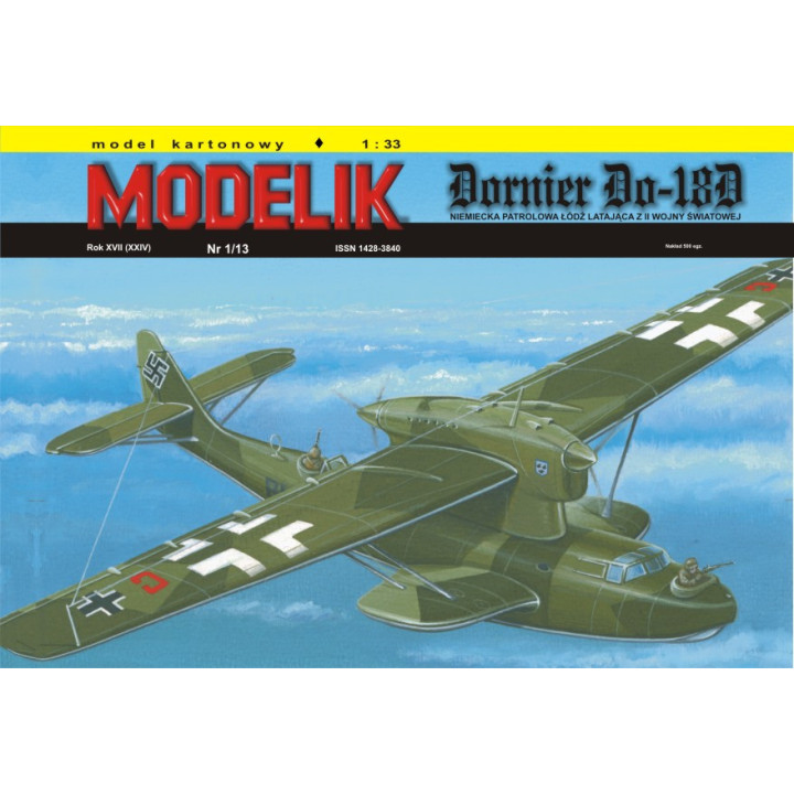 MODEL LETADLA DORNIER DO-18D (1/13)