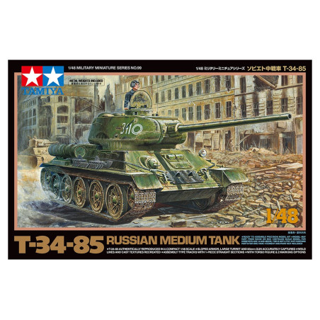 TAMIYA 1/48 RUSKÝ STŘEDNÍ TANK T-34-85 32599