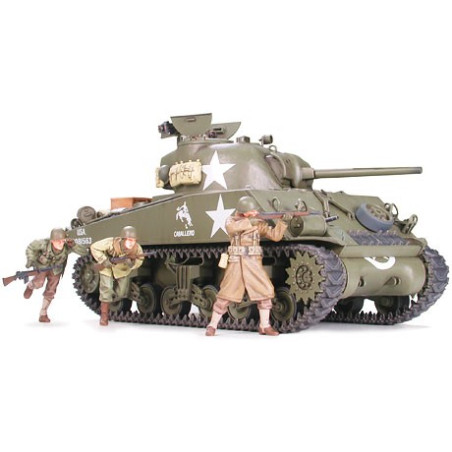 TAMIYA 1/35 U.S. MEDIUM TANK M4A3 SHERMAN 75mm GUN LATE PRODUCTION (35250)