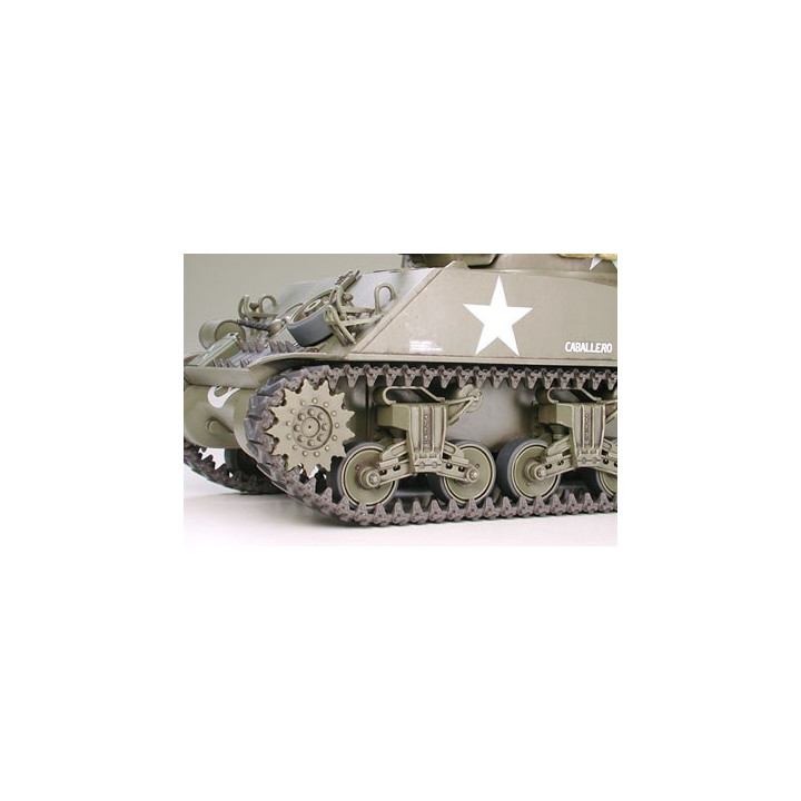 TAMIYA 1/35 americký střední tank M4A3 SHERMAN 75mm dělo pozdní výroba (35250)