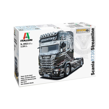 ITALERI 1/24 SCANIA R730 STREAMLINE SHOW TRUCK (3952)
