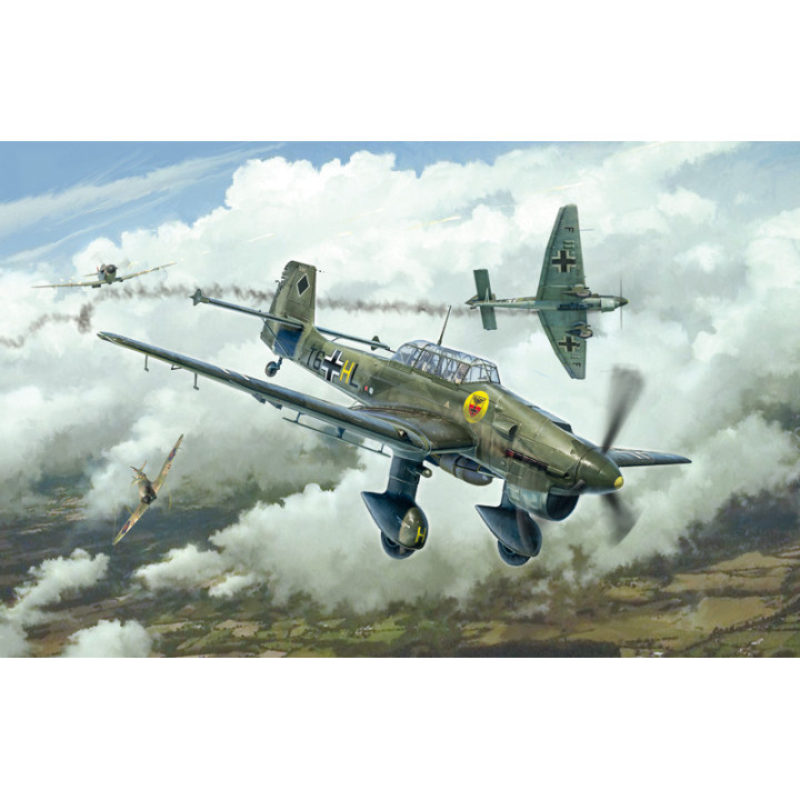 ITALERI 1/48 JUNKERS JU-87B STUKA "BITVA O BRITÁNII" (2807)