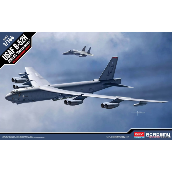 ACADEMY 1/144 USAF B-52H 20th BS "BUCCANEERS" (12622)