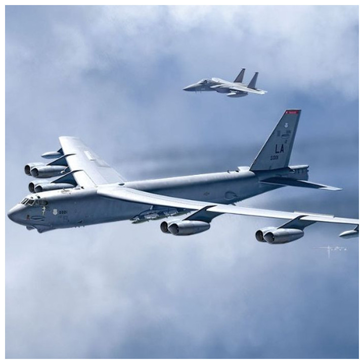 ACADEMY 1/144 USAF B-52H 20th BS "BUCCANEERS" (12622)