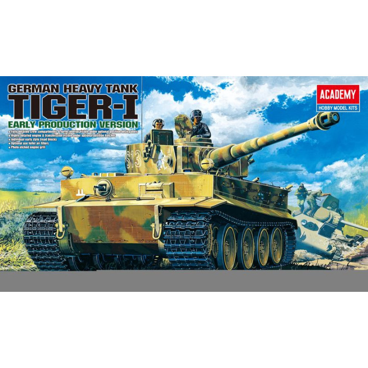ACADEMY 1/35 NĚMECKÝ TIGER - RANÁ VERZE (13239)