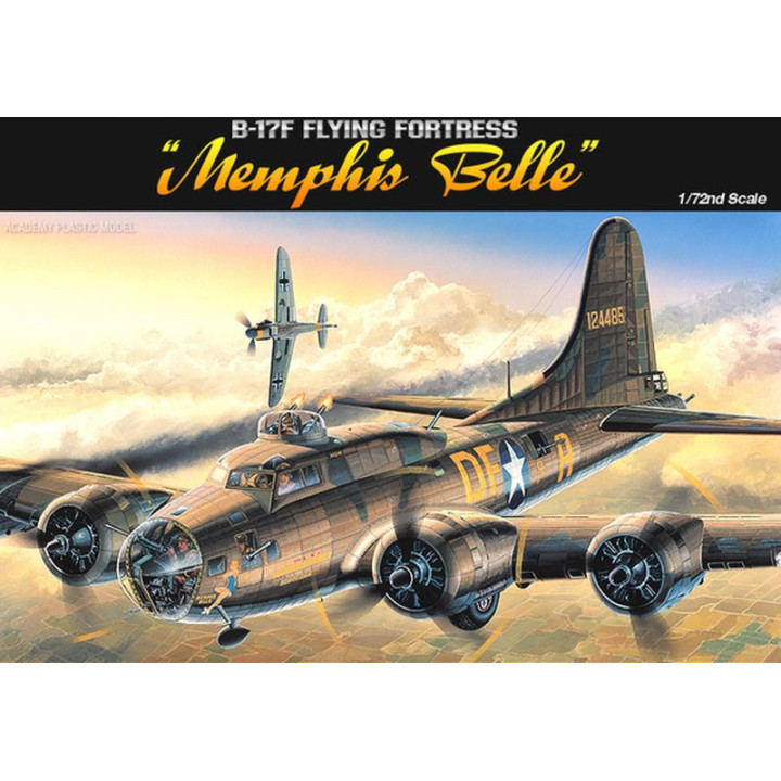 ACADEMY 1/72 BOEING B-17F MEMPHIS BELLE (12495)