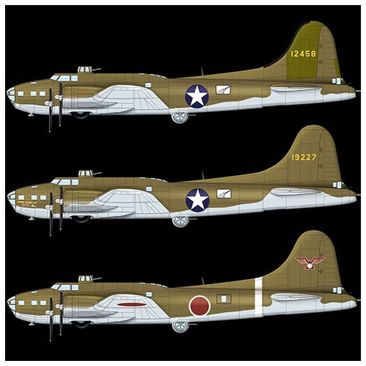 ACADEMY 1/72 Boeing B-17E USAAF Pacific  Theater (12533)