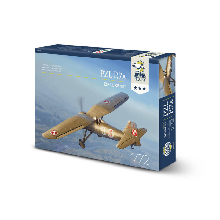 ARMA HOBBY 1/72 PZL P.7a DELUXE SET (70005)