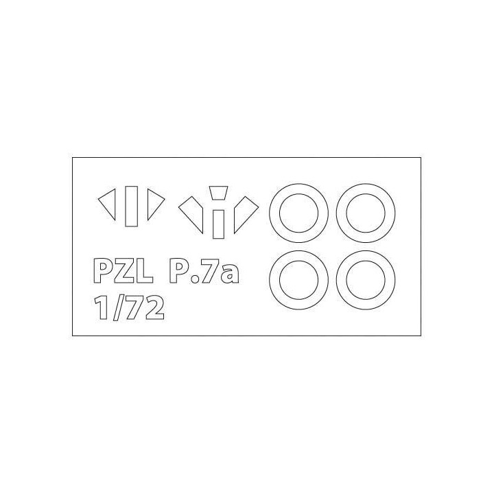 ARMA HOBBY 1/72 PZL P.7a DELUXE SET (70005)